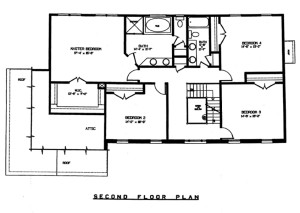 Hampshire Second Floor Plan