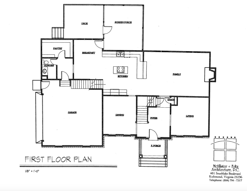 Madison First Floor Plan